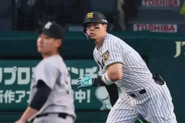 阪神・佐藤輝明、驚異の“12冠”　三塁打も1位浮上＆打率4割を維持…先制打で勝利貢献