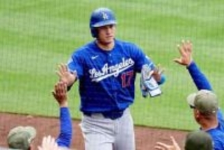 大谷翔平、今季3度目の1試合3安打　2戦7打点の荒稼ぎ…ド軍5連勝＆朗希2勝目