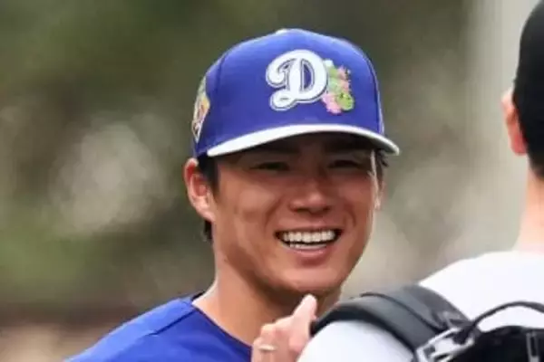 ド軍“公式”に意外な日本人　山本由伸も思わず笑顔…ファン興奮の光景「嬉しすぎる」