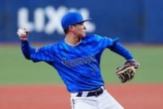 DeNA・柴田竜拓が野手登板　神宮どよめき…11点差の8回、121キロ計測→無失点投球