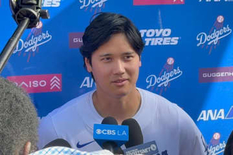 大谷翔平、WBC二刀流は「わからない」　明言せず…侍Jは「名前と顔を一致させて」