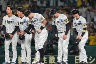 「負け顔が美しすぎる」　阪神3連敗にガックリ…被弾に絶叫、虎党美女が「泣かないで」