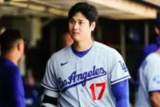 大谷翔平が“特別出演”　ド軍美人レポーターの投稿でただ1人…切り取った真剣な眼差し