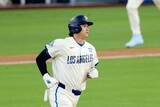 「大谷翔平が「容赦ない」　9点猛攻を呼ぶ豪快弾…ファンため息も「トラウトと同じチームにいて」」の画像1