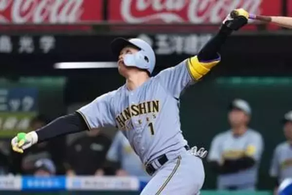 「見たことない」森下翔太の衝撃飛距離　球場唖然の“意味不明弾”に「オーマイガー」