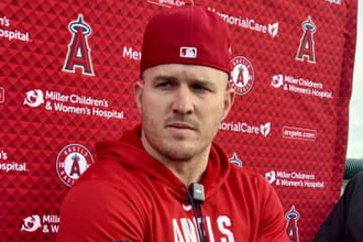 トラウト、WBC選出外に無念「残念だ」　11分会見で激白…“保険問題”は「大きなハードル」