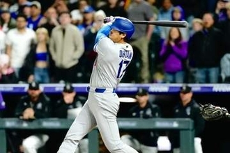 大谷翔平、球団3位タイの50試合連続出塁　9回に右前打…ベーブ・ルースにあと「1」
