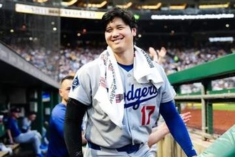 ド軍地区Vから数秒後…大谷翔平が“突如登場”　まさかの抜擢、MLBの祝福投稿が話題