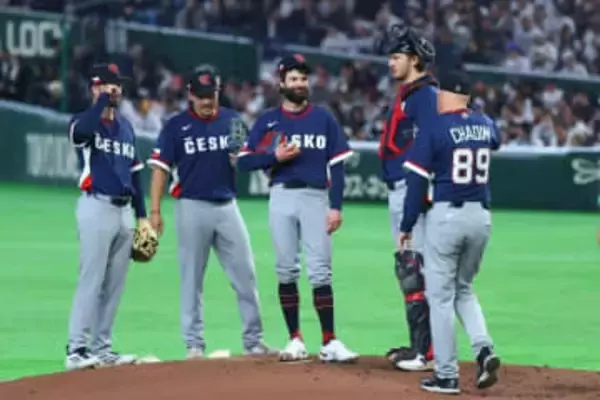 侍J戦で粋な光景…“代表ラスト登板”チェコ右腕に場内総立ち、喝采　日本人も感動