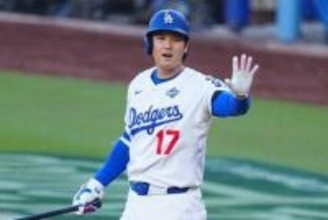 大谷翔平の「秘密がバレた」　試合中に発見…敵軍野手との珍光景「可愛かった」