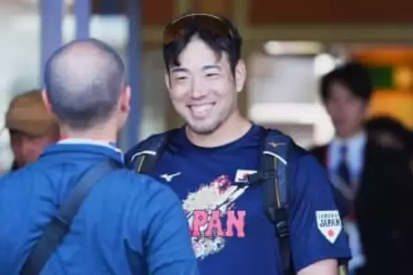 菊池雄星、侍J初ブルペンは「17球」　初球から捕手座らせ投球…ダルビッシュらも熱視線