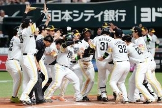 ソフトバンクが3連勝!!　正木が劇的サヨナラ弾、2年連続日本一に王手…DeNAは崖っぷち