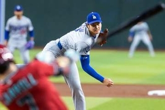 大谷降板から4分後…MLB公式が投稿した“謎の1枚”「かっこよ」　好評の裏で「なんかイマイチ」