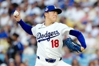 山本由伸、渡米後最多13勝目権利　6回1/3を2失点…9奪三振の力投に本拠地ファン総立ち