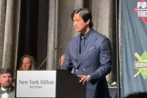 大谷翔平は「開放的だった」　晩餐会で米記者感じた“変化”…壇上では「感銘を受けた」