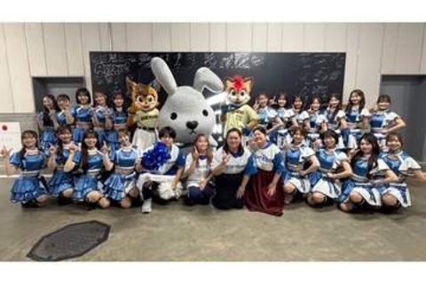 パ球団と人気番組がコラボ、日本ハム戦にぼる塾＆青木マッチョさん登場　渾身ダンスの自己採点は「95点」