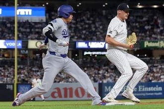 “皮肉”な大谷翔平にファン悲鳴「心配すぎる」　余儀なくされた全力疾走…「怖いよ」