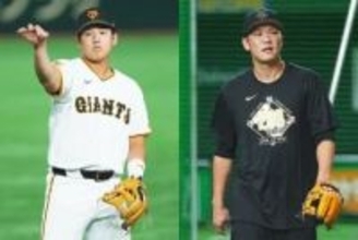 “激変”の巨人ドラ1が「デカイな」　坂本勇人と共演…豪華2ショットにファン感涙「熱すぎる」