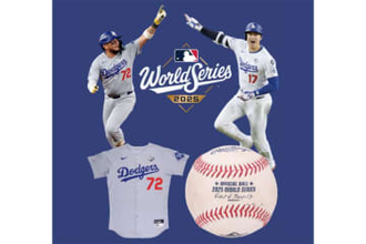 大谷翔平、WS本塁打ボールがオークションに　11日から…ロハス実使用グッズが大量出品