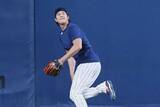 「大谷翔平、センター守備で軽快な動き　50分間で28度の守備機会…華麗な背走キャッチも披露」の画像1