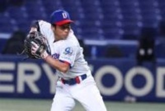 森下呆然…中日25歳が「どこ守ってるん」　虎党もあっぱれ「さすがにエグイて」