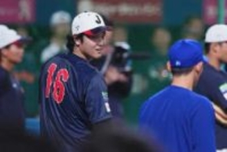 大谷翔平、“相棒”との再会に「泣いた」　グラウンドで突然…笑顔で握手に「たまらんね」