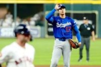大谷翔平、今季6登板目で初被弾　2回に先制許す…打った瞬間→球場名物の汽車付近へ運ばれる