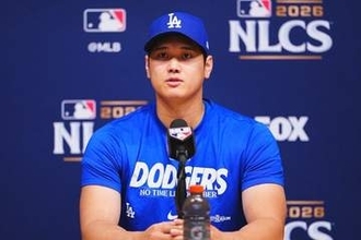 大谷翔平、第3戦控えて会見　打率.150と不振…前日にはスタメン落ちの可能性も出場へ