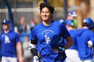 大谷翔平からチラリ…日本人が気になってしまった1枚　「個人的には」「めっちゃ見える」
