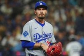 “大谷元同僚”ヒーニーが現役引退　通算56勝、今季はド軍で1試合登板→翌日降格