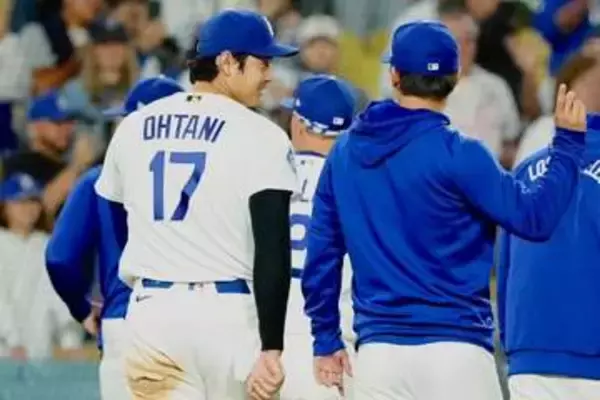 いつもと違う…大谷翔平の取った行動に注目　メディアもファンも気づいた“違和感”