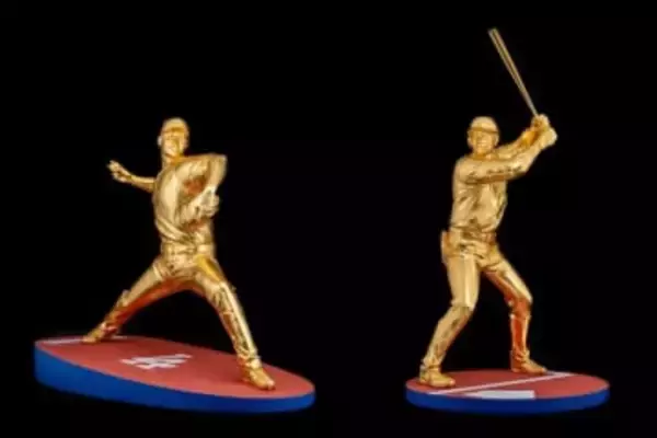 大谷翔平、1億円超の等身大黄金像が展示へ　金箔計3000枚…1826万円フィギュアも