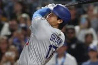 大谷翔平、2試合ぶり豪快2号ソロ　バックスクリーンへ敵地騒然の一発…自己最長40試合連続出塁
