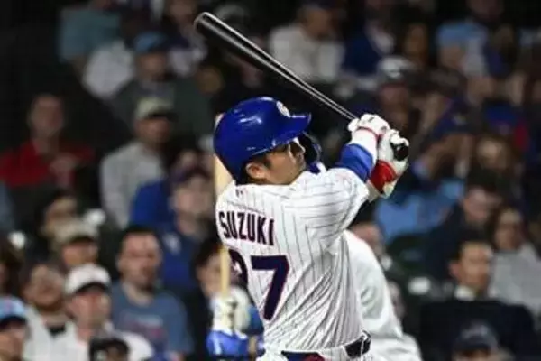 鈴木誠也、2戦連発の豪快2号…復調を告げる一発　前日に今季初アーチ、本拠地は総立ちで拍手喝采