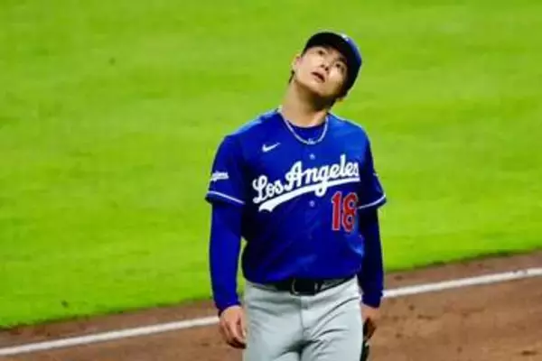 由伸登板試合に“違和感”「…!?」「えっ」　大谷無安打も…刻まれた「1-2-4-0-1」