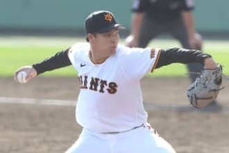 巨人ドラ2が「えぐすぎないか」　“鬼曲がり魔球”に打者腰砕け「なんつー変化」