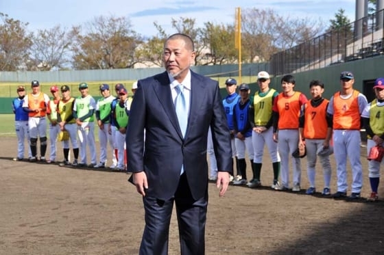 球界復帰 拍手と歓声