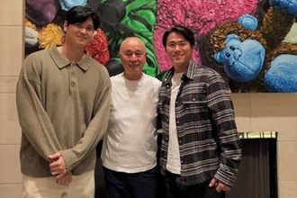 大谷翔平と山本由伸が食事会ショット　米著名シェフが公開「お疲れさまでした」