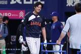 「豪快フリー直前…大谷翔平が挨拶した“先輩”　捉えられた再会にネット歓喜「嬉しそう」」の画像1