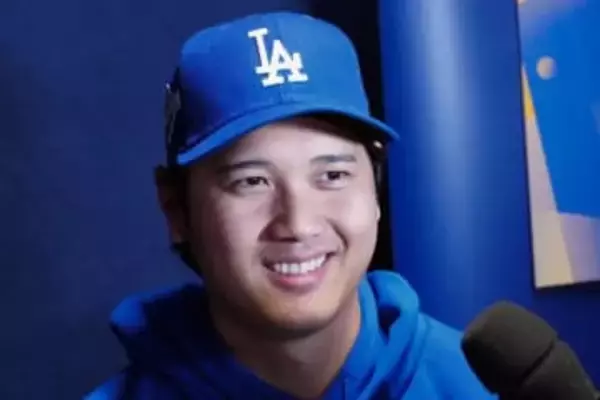 “激レア姿”の大谷翔平にファン興奮「似合いすぎだろ」　着用で雰囲気ガラリ「初めて見た！」