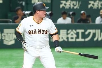 2軍では規格外…巨人27歳に戦慄「やっぱ素質やべえ」　逆方向への“こすり上げ弾”に脱帽