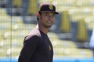 ダルビッシュがキャッチボール再開　Xで報告…右肘手術の影響で全休の見込み