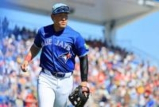 無安打でも…岡本和真を指揮官絶賛　「アスレチック」美技に感銘、積み上げるゲレーロとの絆