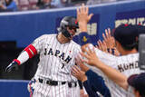「侍ジャパン、中日に快勝　佐藤輝が豪快3ラン＆大谷はベンチで見守るも…大勢が緊急降板」の画像1