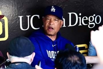 大谷翔平を巡る“煽り”は「必要ない」　米記者にロバーツ監督ピシャリ…欠場に言及
