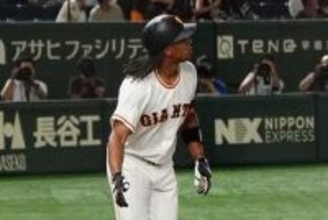 元巨人の助っ人が豪快満塁弾　阪神戦で躍動…トップタイの5号で「来年復帰だわ」