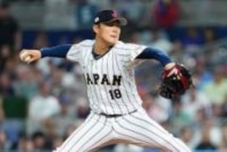 山本由伸、4回2失点で降板　初回2球目に先頭被弾…序盤大苦戦も粘りの投球、WBC準々決勝