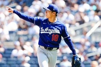山本由伸、7回7K無失点で自己最多14勝目の権利　敵地沈黙…13者連続アウトで21度目QS