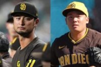 ダルビッシュが制限リスト入り　パドレス発表…右肘TJ手術で全休予定、松井裕樹はILで開幕