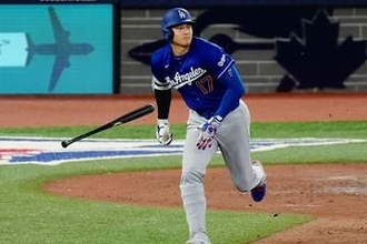 大谷翔平が2戦連発3号、ド軍2桁得点で4連勝　日本人2位の41試合連続出塁も…岡本和真は2安打